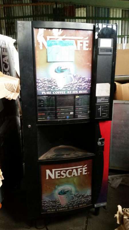 Wittenborg 2800 Nescafe Vending Machine + Spare Machine