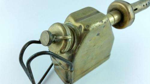 Blowtorch Brass Pocket Size Made in German 1950's Vintage