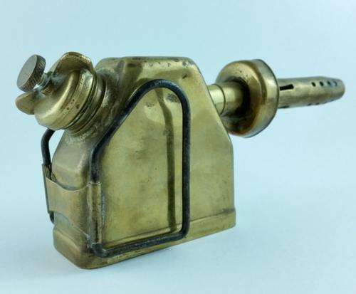 Blowtorch Brass Pocket Size Made in German 1950's Vintage
