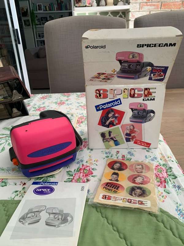 Polaroid Spice Cam vintage Instant camera Spice Girls