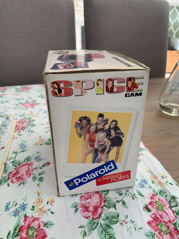 Polaroid Spice Cam vintage Instant camera Spice Girls