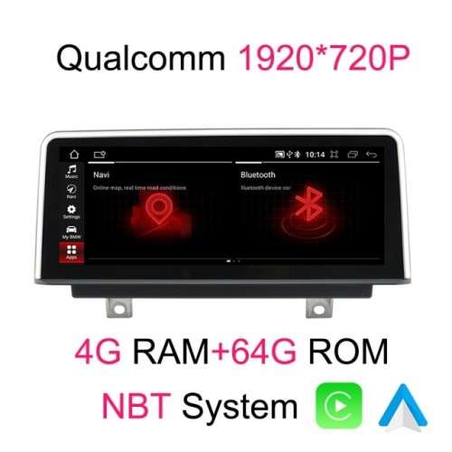 AUTOTOP 1din 10.25 IPS Screen Android 10.0 Car Radio GPS Navigation For BMW F30/F31/F34/F20/F21/F32