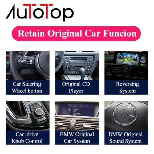 AUTOTOP 10 IPS Screen Android 10 Car Multimedia Player For BMW Series 1 F20 2011-2014 Series 2 F22