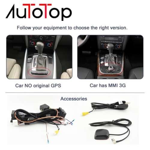 AUTOTOP 10.25 IPS Screen Car Radio 2 Din Android 10.0 Car Multimedia For A4 A5 S4 S5 2009-2016 GPS