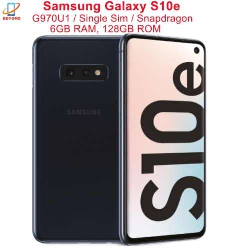 Original Samsung Galaxy S10e G970U1 5.8 6GB RAM 128GB ROM Snapdragon 855 Octa Core NFC Unlocked