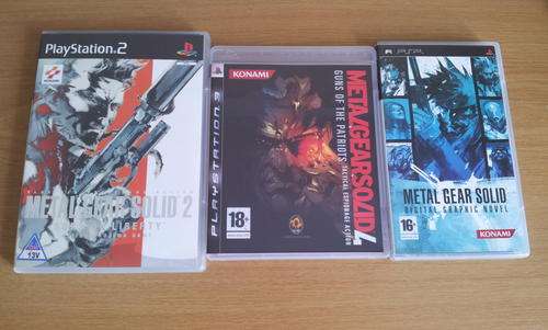 Metal Gear Solid Bundle [PS2/PSP/PS3]