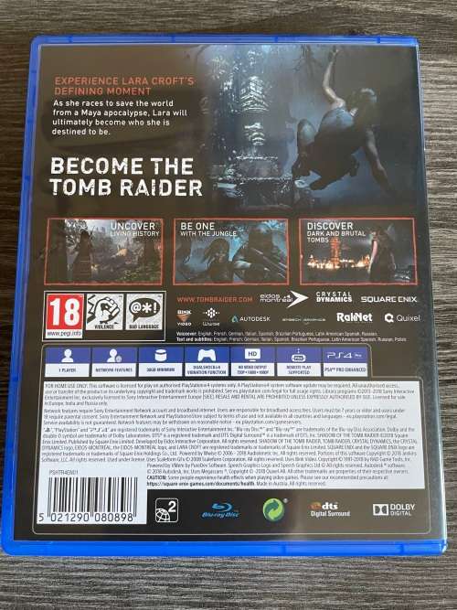 Shadow of the Tomb Raider (PS4)