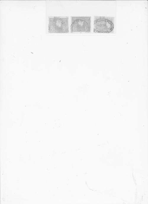 SOUTH AFRICA - REVENUE - 3 PENCE - 6 PENCE + 1 POUND - USED