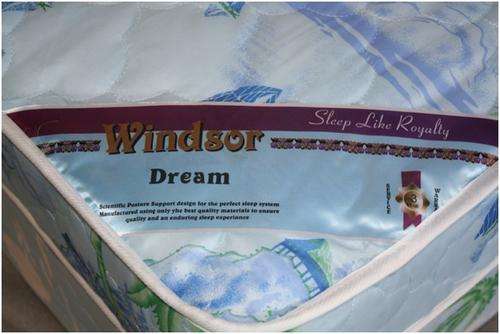 DREAM DOUBLE BED WITH BASE WINDSOR BEDDING