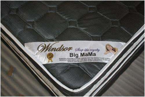 BIG MAMMA DOUBLE BED AND BASE 20Y WINDSOR BEDDING