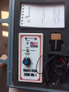 Neuro Stim 2000 Portable Pain relief and Muscle repair unit (APS )