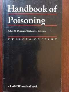 HANDBOOK OF POISONING