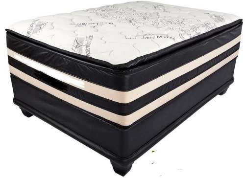 GRAND SPLENDOUR PILLOW TOP KING BED AND BASE