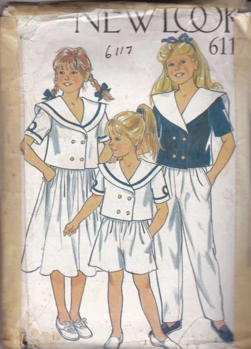 New Look Kids Sewing  Pattern no 6117