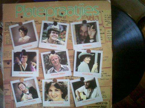 Platepraatjies vol 3 album LP (Vinyl) Rina Hugo,Kupido,Al Debbo,Johan Stemmet,Francois Hayes,Cora Ma