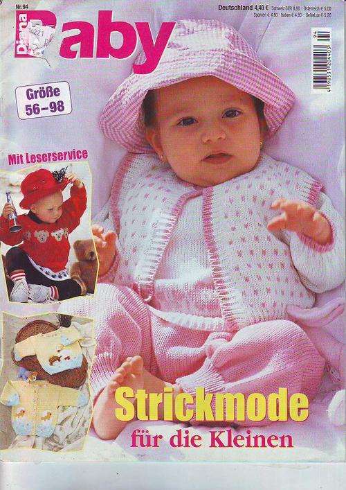 Diana Baby no 94 German Baby outfits pattern magazine-Strickmode fur die kleinen