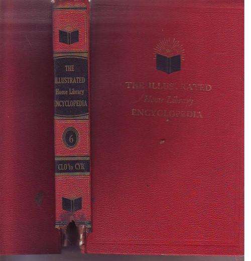 The illustrated Home Library Encyclopedia  1957  hard cover