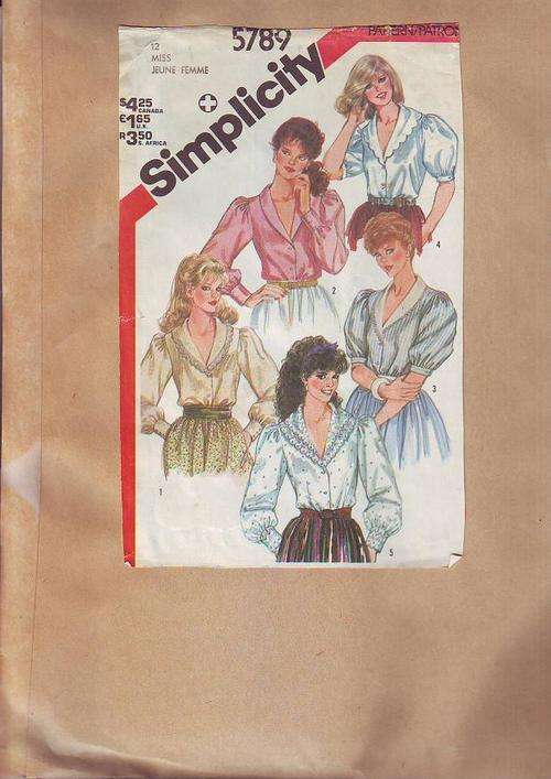 Simplicity sewing  pattern no 5789  size 12
