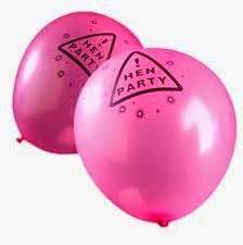 Bachelorette Party Accesories   HENS NIGHT PARY BALLOONS 10