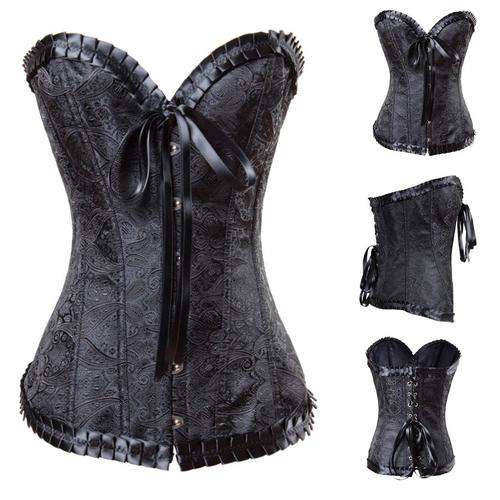Sexy Lingerie Outerwear Corsets  -TLN7988 S TO 2XL