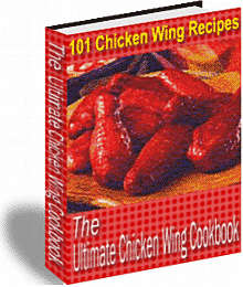 Chicken Wing Cookbook   Cookbook contains 101 of the best chicken wing recipes.(PDF)   Ebook