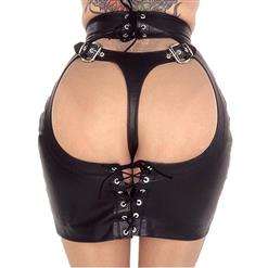 Stunning Sexy Leather / Vinyl/Spandex outfit  product code N9112 M  only