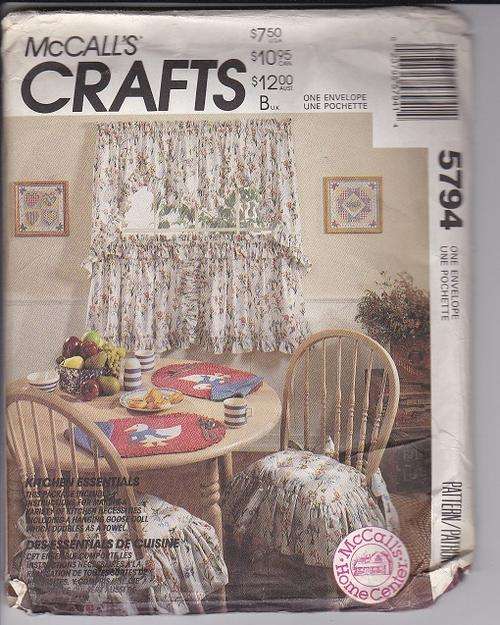 McCalls  sewing  pattern no 5794 Crafts