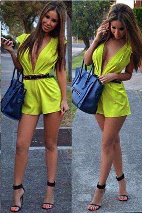 Short Pants Jumpsuit  product code LB-L55116 =S-L