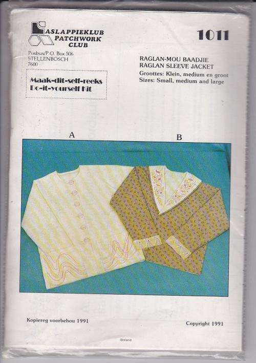 1991 Aslappieklub/Patchwork club Maak-dit-self/do-it-yourself - no 1011
