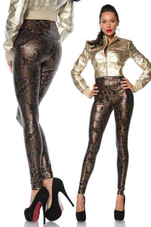 Look like Snake Skin Leggings= product code LB-L9684  ONE SIZE  only