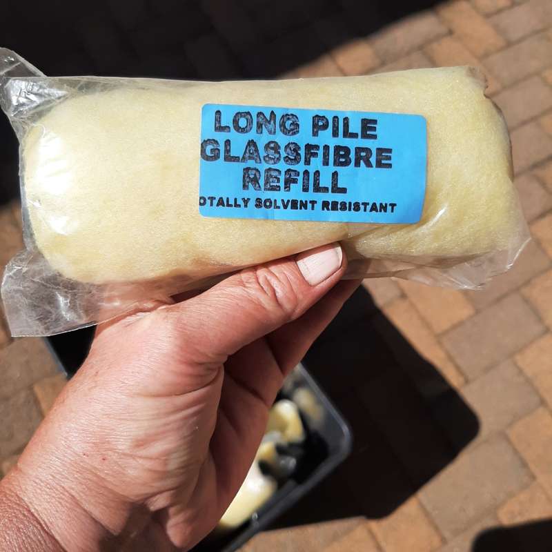 PAINT ROLLER REFILL F/G LONG 150MM - LONG PILE FOR FIBREGLASS