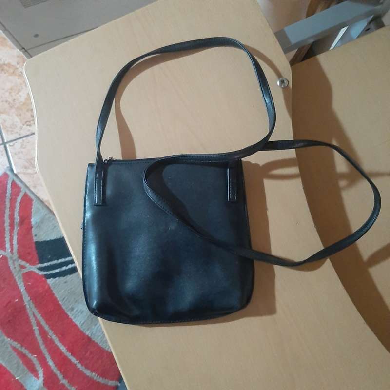 Used -Ladies Bag Combo Nine West Sling Bag, Kerastase Makeup Bag & Beautiful Black Formal Handbag