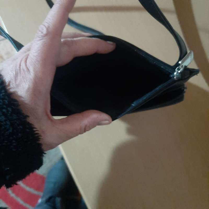 Used -Ladies Bag Combo Nine West Sling Bag, Kerastase Makeup Bag & Beautiful Black Formal Handbag