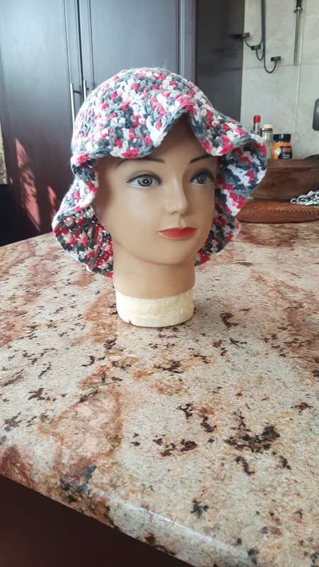 Unisex Sun Hat Womens / Girls Handmade Casualwear - Crochet Hat / Beanie