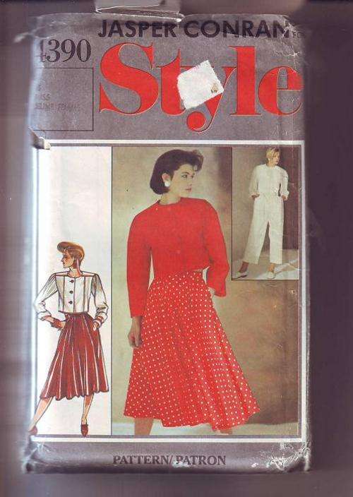 Very Old used Style sewing  pattern  no 4390 size 16