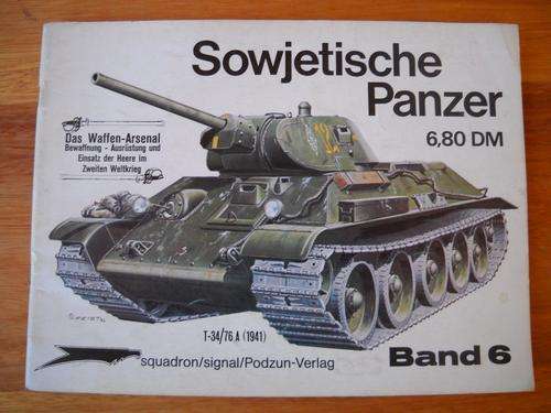 SOVIET TANKS (SOWJETISCHE PANZER) BY SUADRON/SIGNAL PUBLISHERS