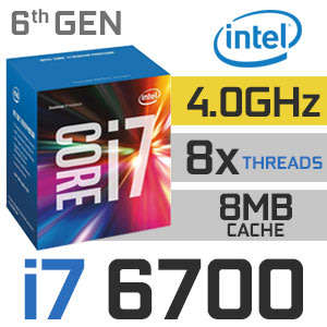 Extreme Performance Desktop PC - **Core i7 4.0GHz, 16GB RAM, NVMe SSD + HDD, Silent, Win10 Pro**