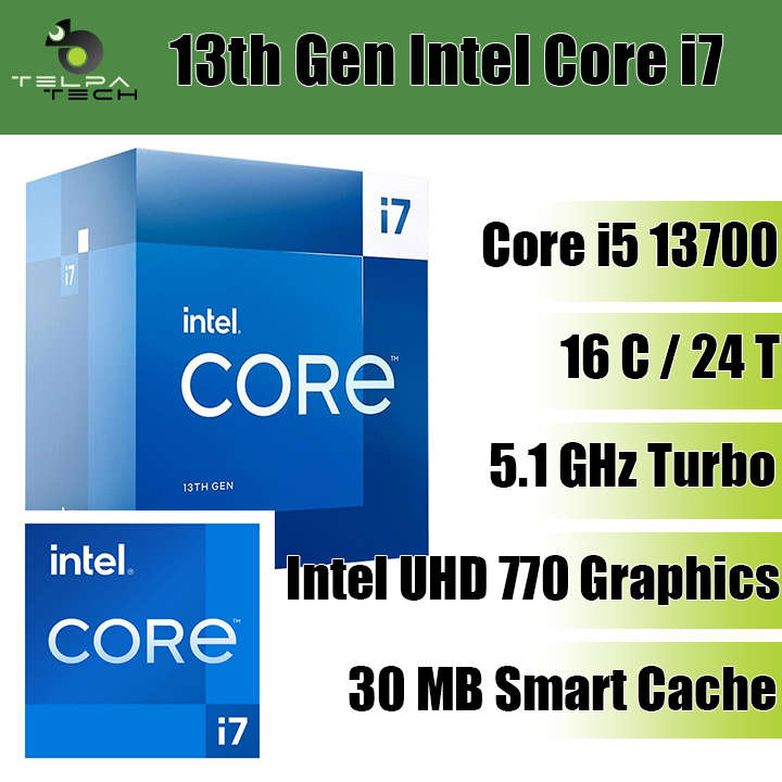 13th Gen Intel Core i7 High Performance Desktop PC