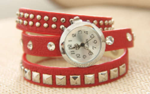 In stock. Genuine Cow Leather Women Watch
