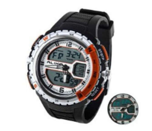 In stock. Alike LED double movement Watch.