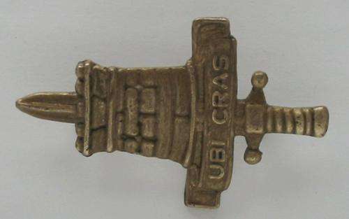 Rare 18th Century "UBI CRAS" Antique Badge , Historically Significant