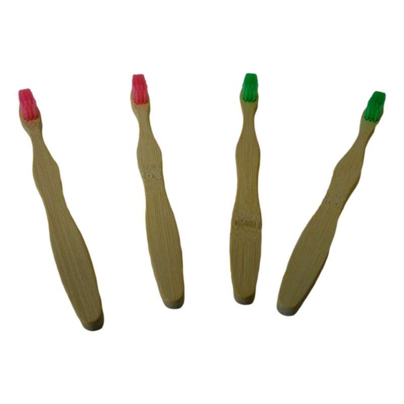 Bamboo toothbrush set