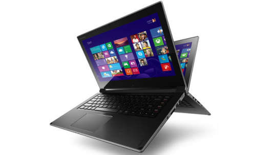LENOVO FLEX 10 Touch Screen - Intel(R) Celeron(R) CPU N2806 - 4 GiG Ram - 500 GB HDD - Win 8
