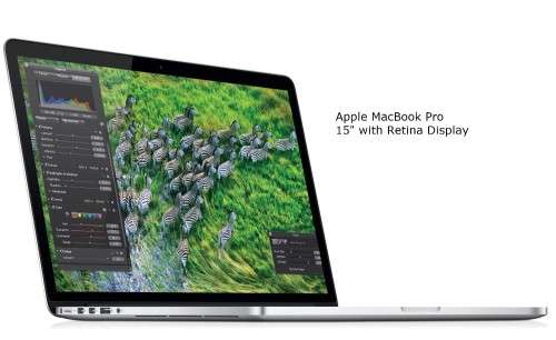 MacBook Pro Retina Display - Intel Core i7-3635QM @ 2.4 GHz - 8GB DDR3 - 256 SSD - 15.4" 2880x1800