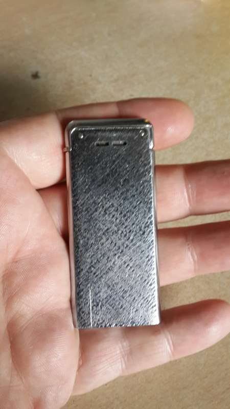 windmill 5mm card lighter silwer