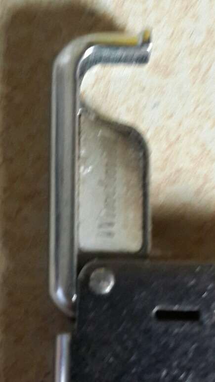 windmill 5mm card lighter silwer