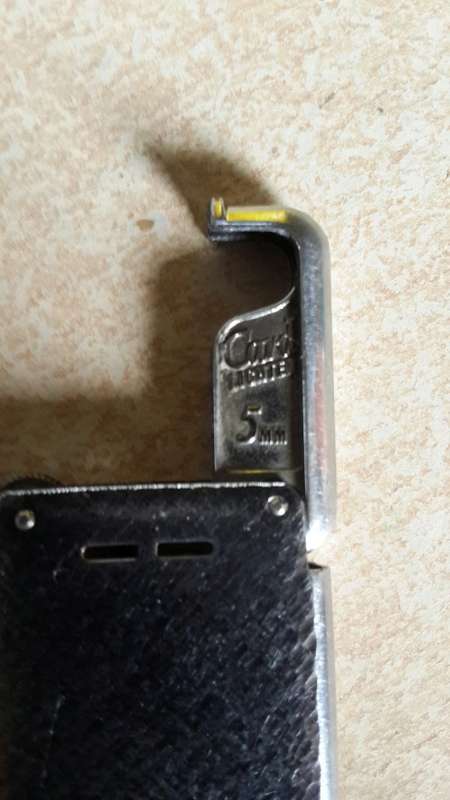 windmill 5mm card lighter silwer