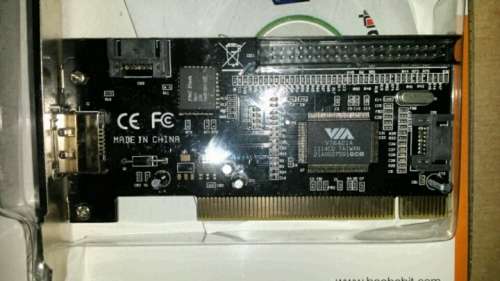 SATA PCI add-on card for pc