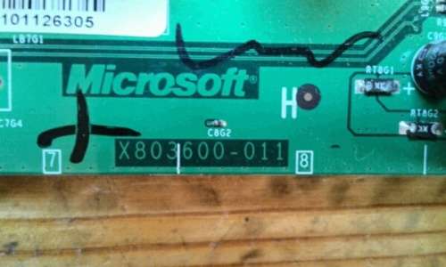 Original xbox 360 motherboard
