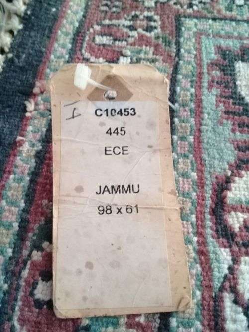 Persian Rug from Jammu 98 x 61 cm